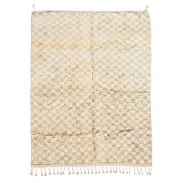 Checkered Moroccan Rug 7.8 x 10 feet / 240 x 305 cm - Ettilux Home